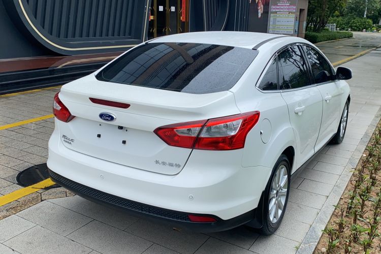 Used Ford Focus 2012 Sedan 1.6L Automatic Prestige Model Rear Right 45 Deg
