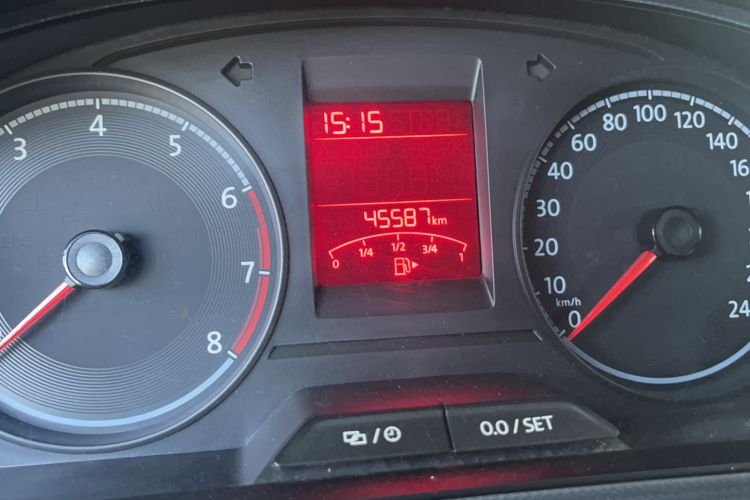 Used Volkswagen Santana 2021 1.5L Manual Fashion Edition Odometer Close Up