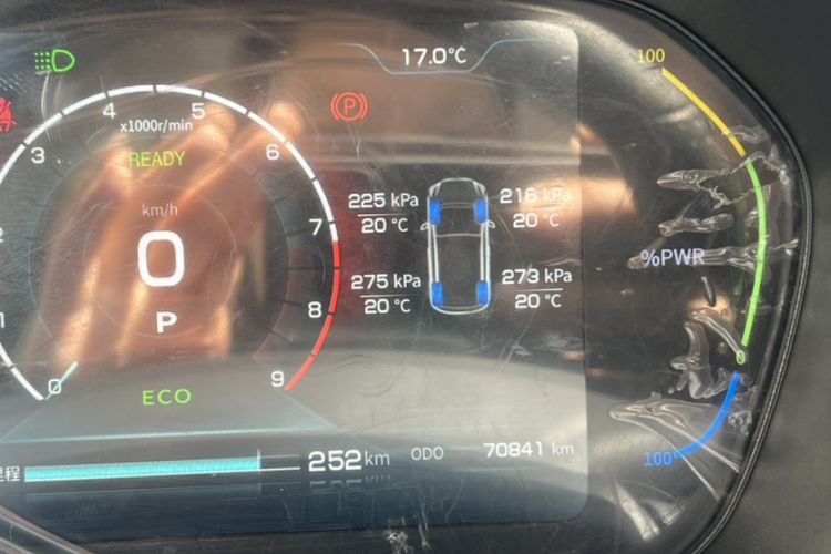 Used Dayun Yuehu 2021 Two-Wheel Drive Standard Version Odometer Close Up