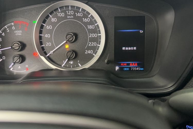 Used Toyota Levin 2019 185T CVT Sport Edition China VI Standard Odometer Close Up