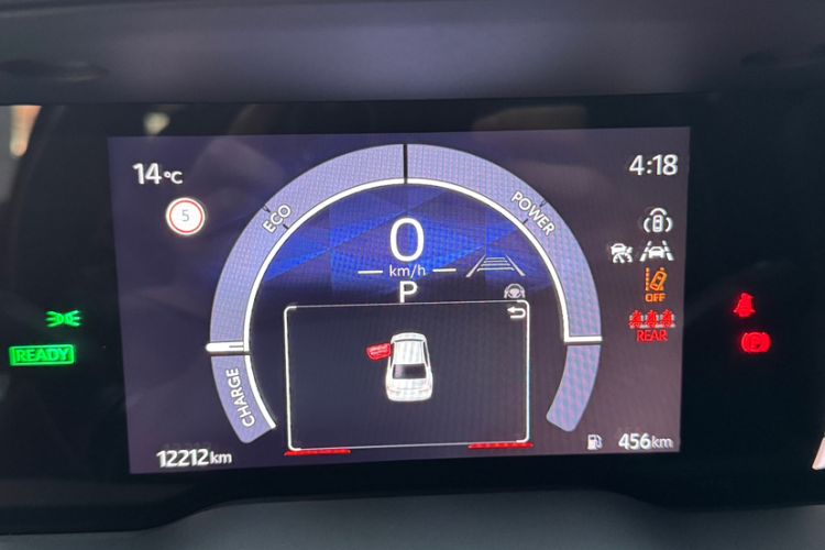 Used Toyota Camry 2024 Dual-Motor 2.0 HGVP Luxury Edition Odometer Close Up