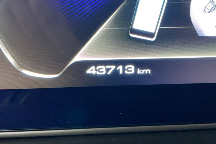 Used ORA White Cat 2020 360 km Luxury Version Odometer Close Up