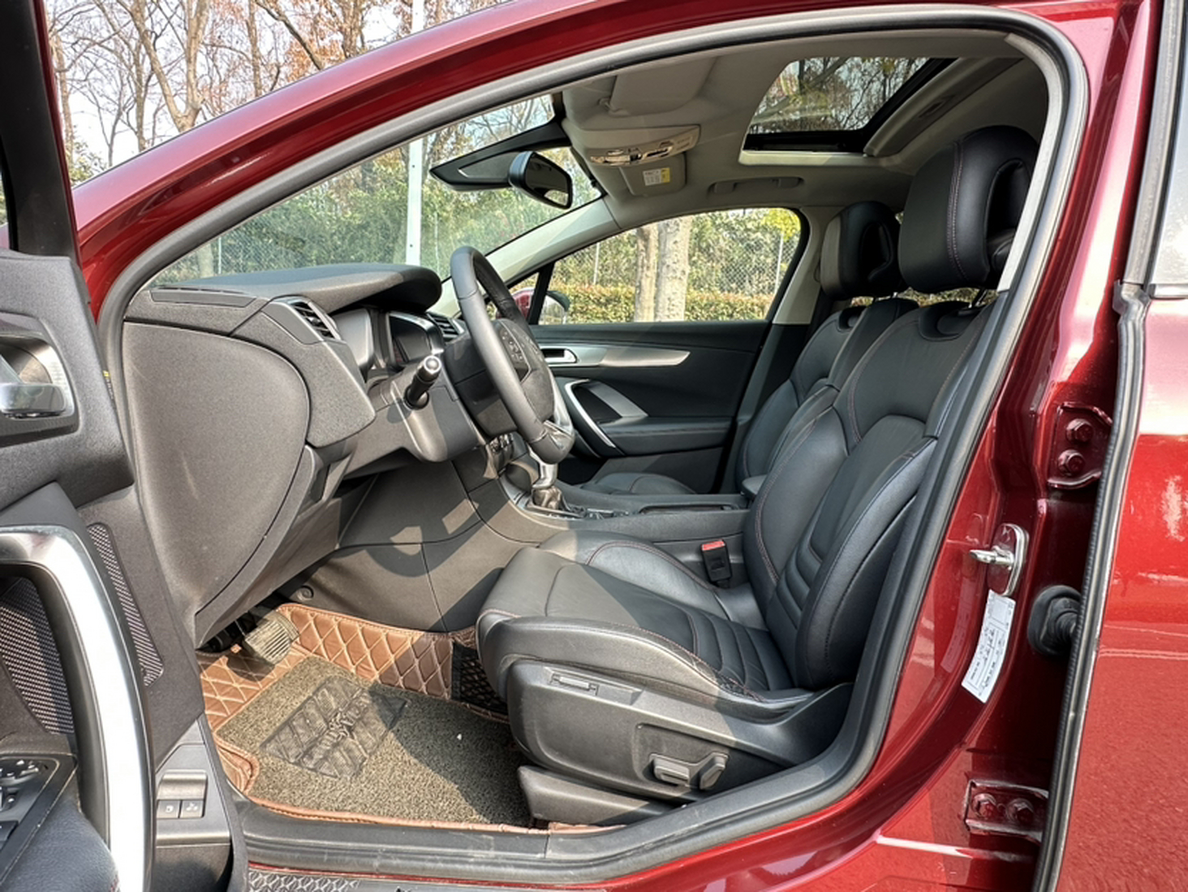 Avant de la voiture