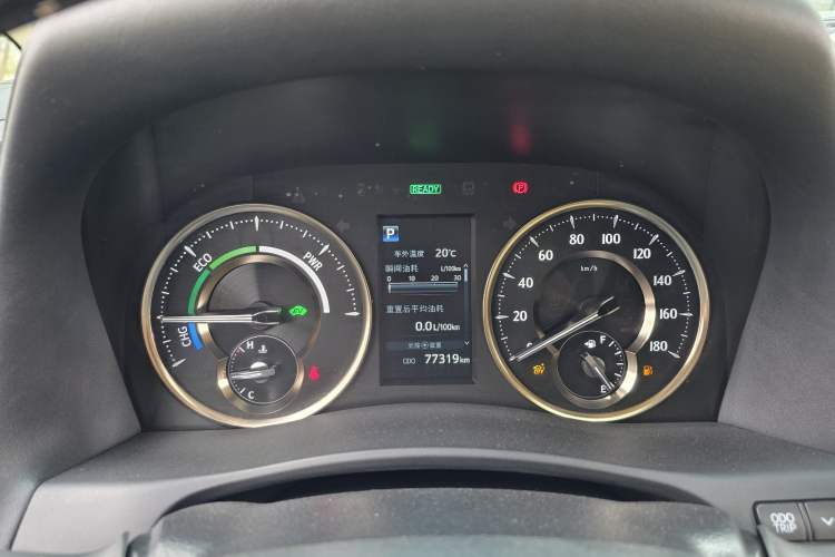 Used Toyota Alphard 2021 Dual-Engine 2.5L Prestige Edition Odometer Close Up