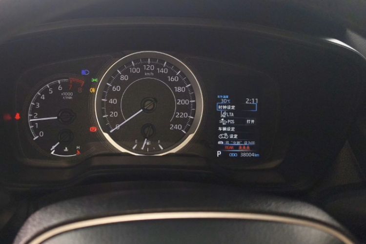 Used Toyota FRONTLANDER 2022 2.0L CVT Leading Edition Odometer Close Up