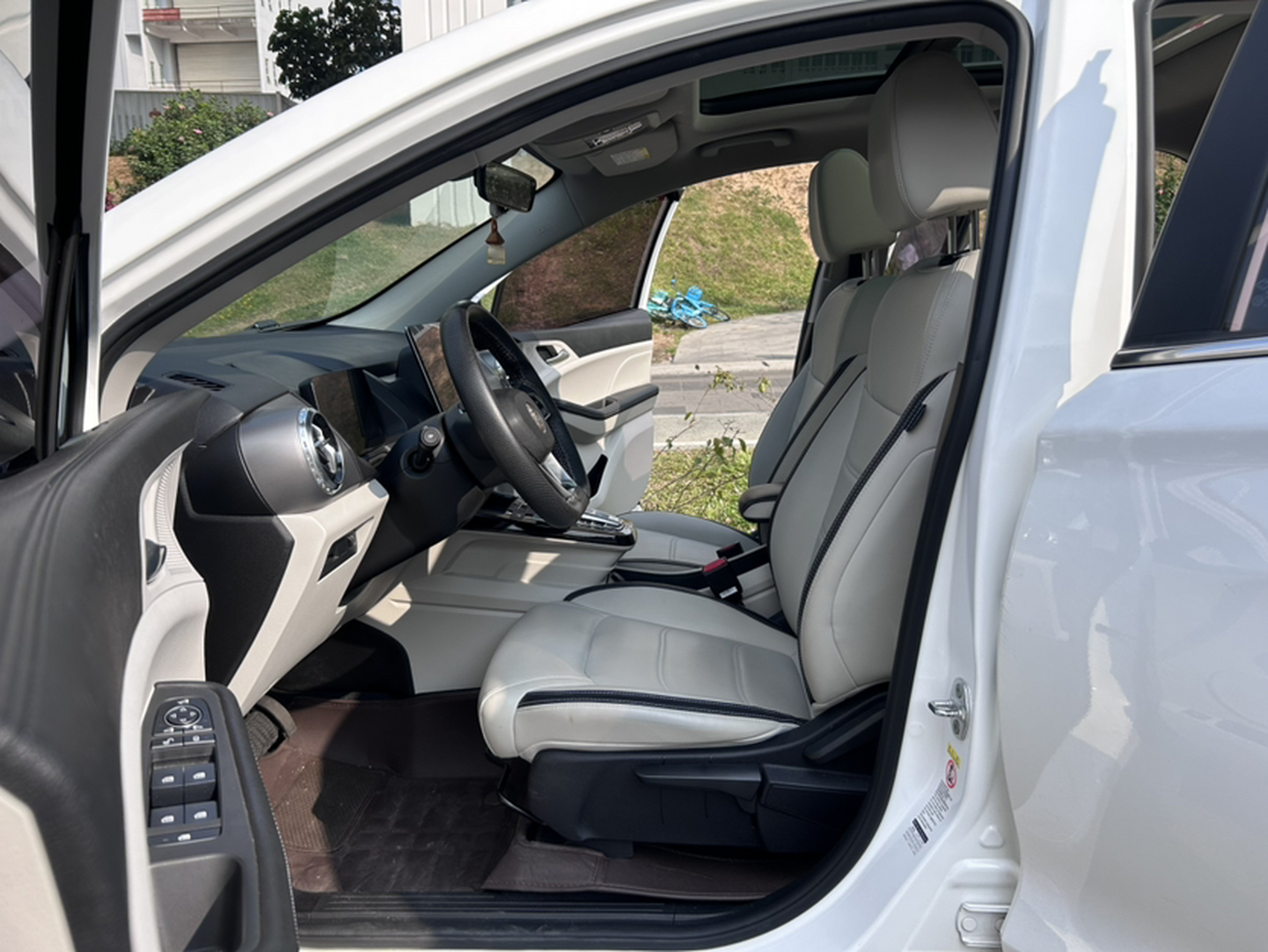 Avant de la voiture