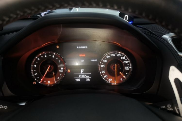 Used Acura CDX 2016 1.5T Two-Wheel Drive Enjoyment Edition Odometer Close Up