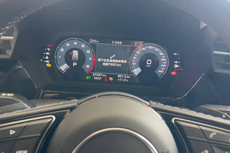 Used Audi A3 2024 Sportback 35 TFSI Advanced Sport Edition Odometer Close Up