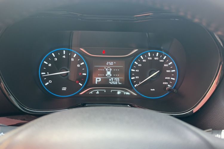 Used GAC Trumpchi GS4 2018 235T Automatic Two-Wheel-Drive Supreme Edition Odometer Close Up