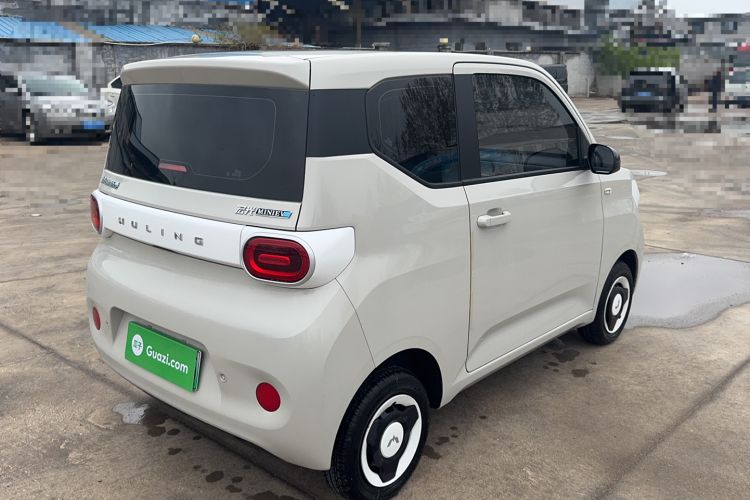Used Wuling Hongguang MINIEV 2024 3rd Generation 215km Youth Edition Rear Right 45 Deg