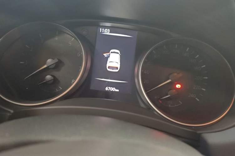 Used Nissan Qashqai 2025 Honor 2.0L CVT XV+ Leading Edition Odometer Close Up