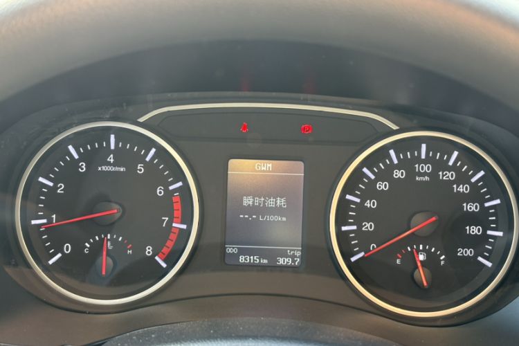 Used Great Wall Wingle 5 2023 "Dry Meal" Version 1.5T Gasoline Two-Wheel-Drive Advanced Large Double Odometer Close Up