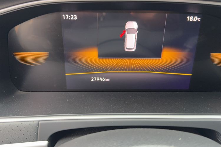 Used Volkswagen Lavida 2023 300TSI DSG Starry Full-Comfort Edition Odometer Close Up