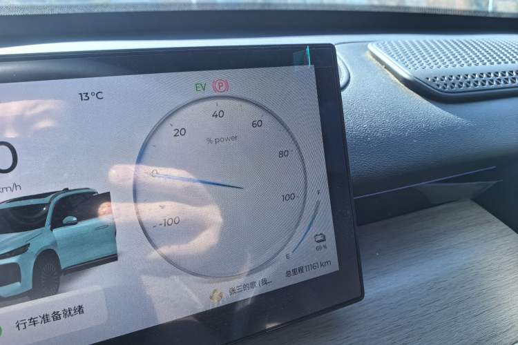 Used Chery Tiggo 8 PLUS C-DM 2025 1.5T 116 km Prestige Version 5 Seats Odometer Close Up