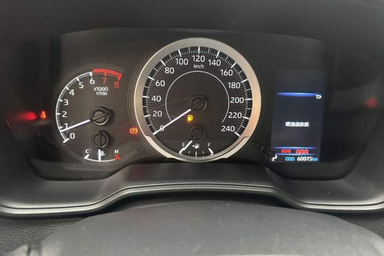 Used Toyota Levin 2021 185T CVT Sport Edition Odometer Close Up
