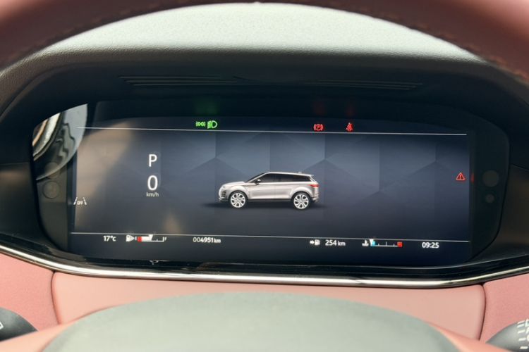 Used Land Rover Range Evoque 2024 Aurora L 249 PS Prestige Light-Chasing Edition Odometer Close Up