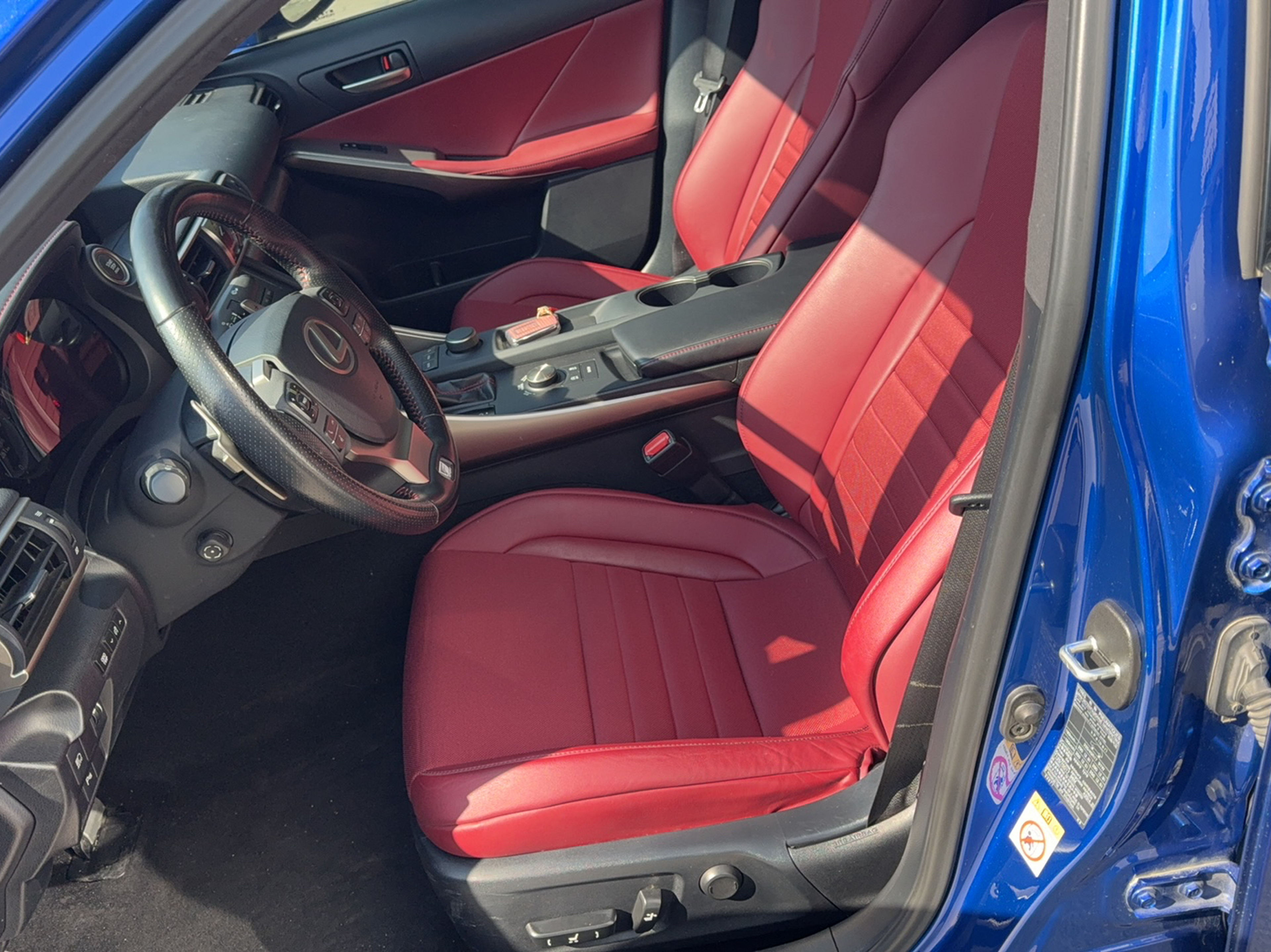 Avant de la voiture