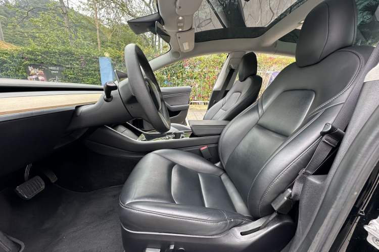 Used Tesla Model 3 2019 Long-Range Rear-Wheel-Drive Version Interior 3