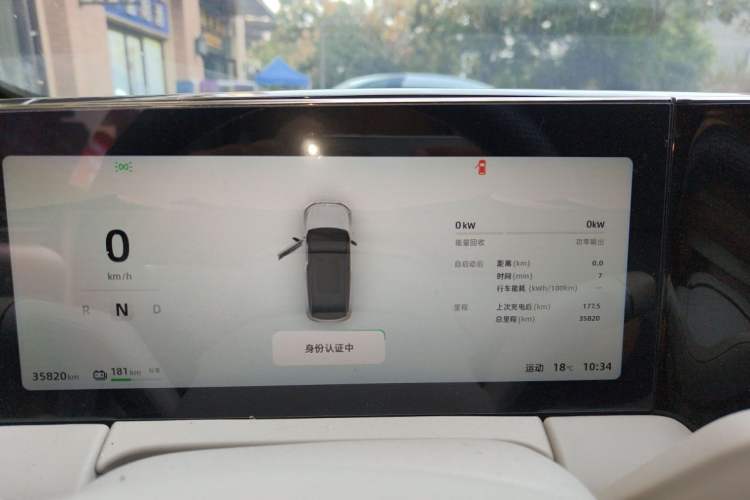 Used Leapmotor C11 2021 Revised Version Luxury Edition Odometer Close Up