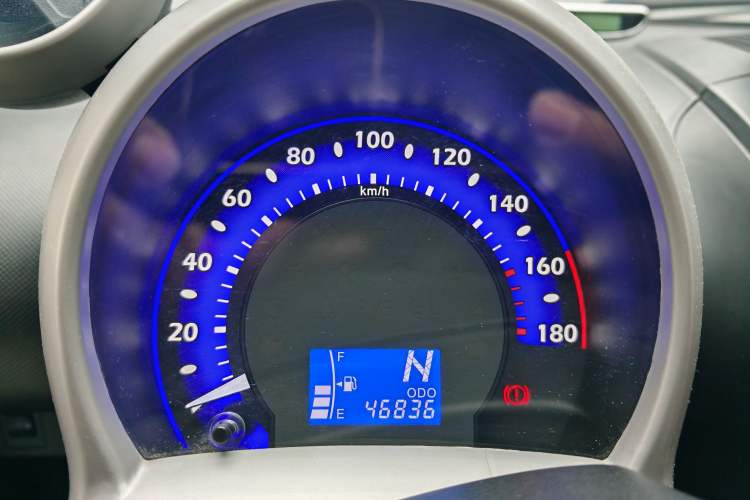 Used BYD F0 2015 1.0L AMT XuanKu Model Odometer Close Up