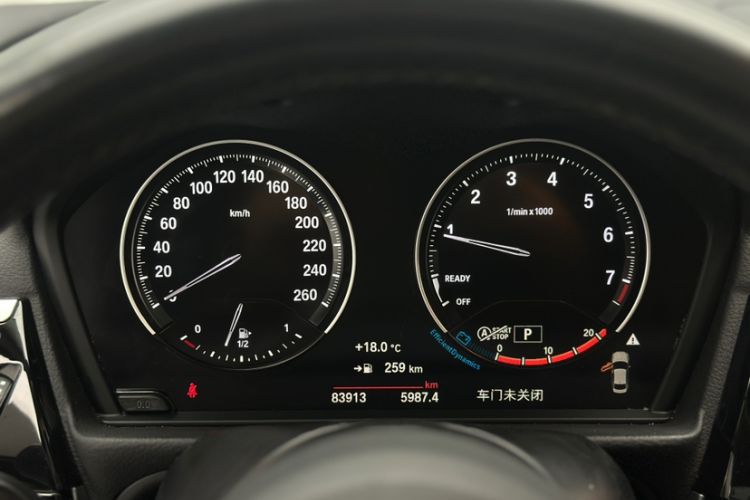 Used BMW 1 Series 2021 120i M Sport Night Edition Odometer Close Up