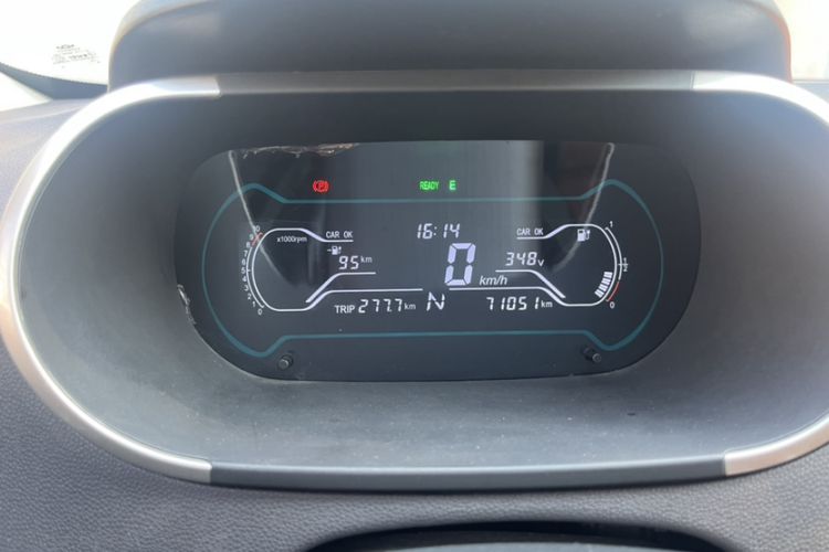 Used Chery New Energy Little Ant 2018 400 4-Seater Smart Edition Odometer Close Up