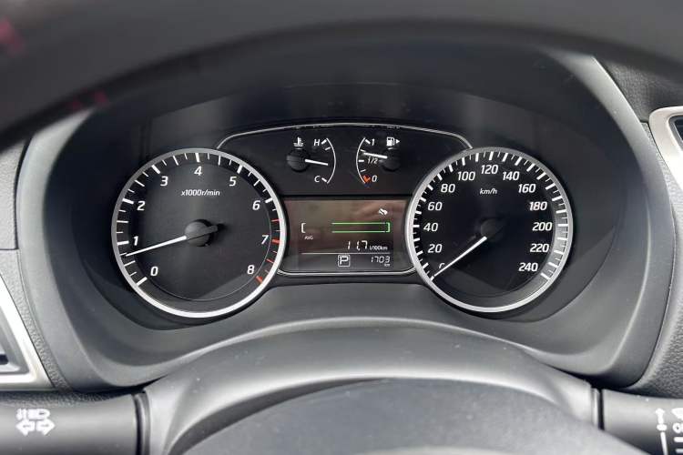Used Nissan Sylphy 2024 Classic 1.6XE CVT Comfort Edition Odometer Close Up