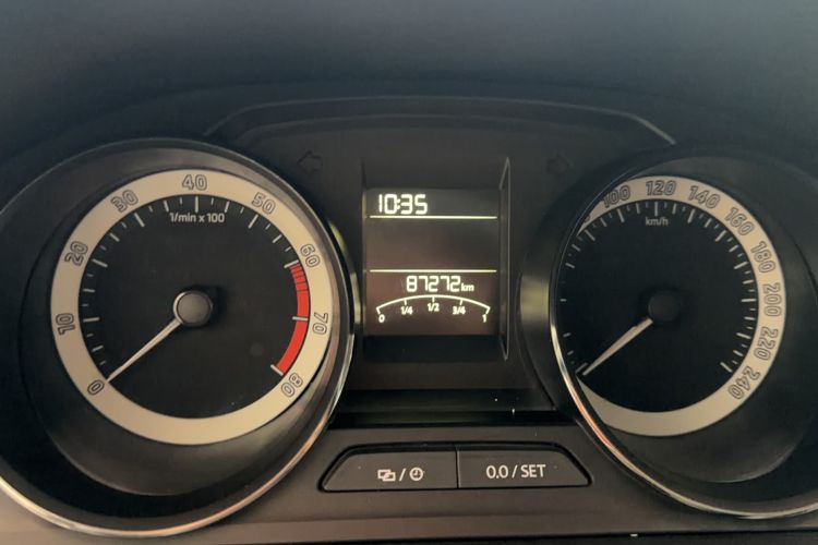 Used Skoda Kamiq 2018 1.5L Manual Comfort Edition China V Standard Odometer Close Up