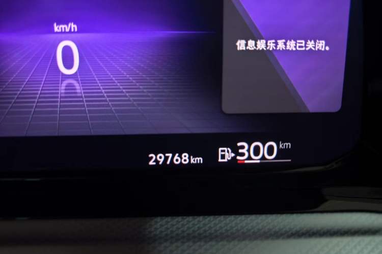 Used Volkswagen Golf 2021 280TSI DSG Pro Odometer Close Up