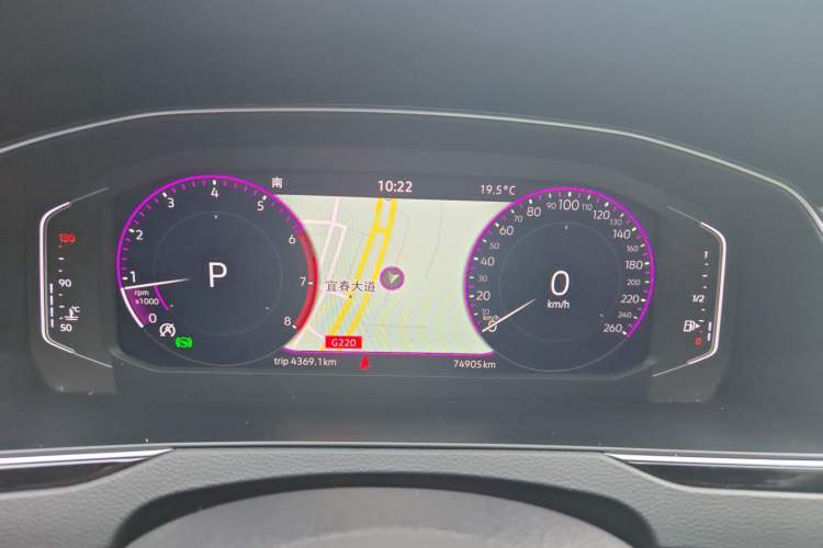 Used Volkswagen Magotan 2023 2 Million Units Commemorative Edition 330TSI DSG Luxury Version Odometer Close Up