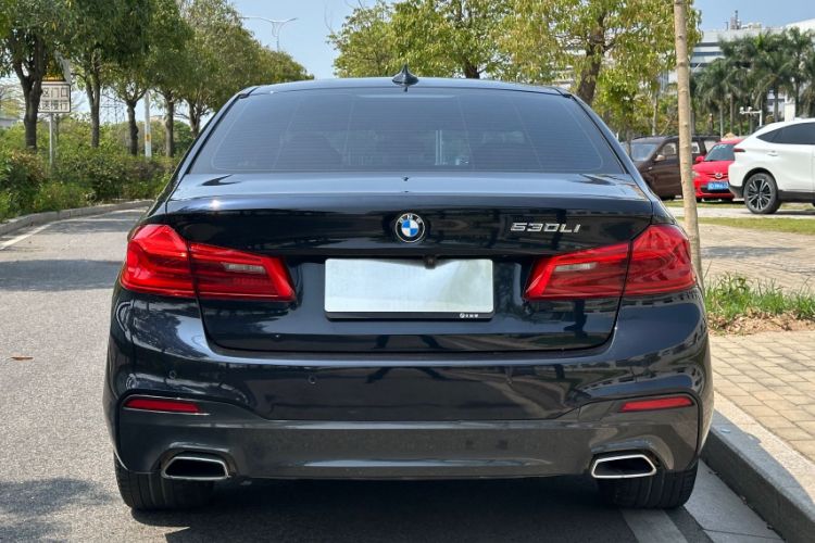 Used BMW 5 Series 2018 Restyled 530Li Luxury Edition M Sport Package Exterior 3