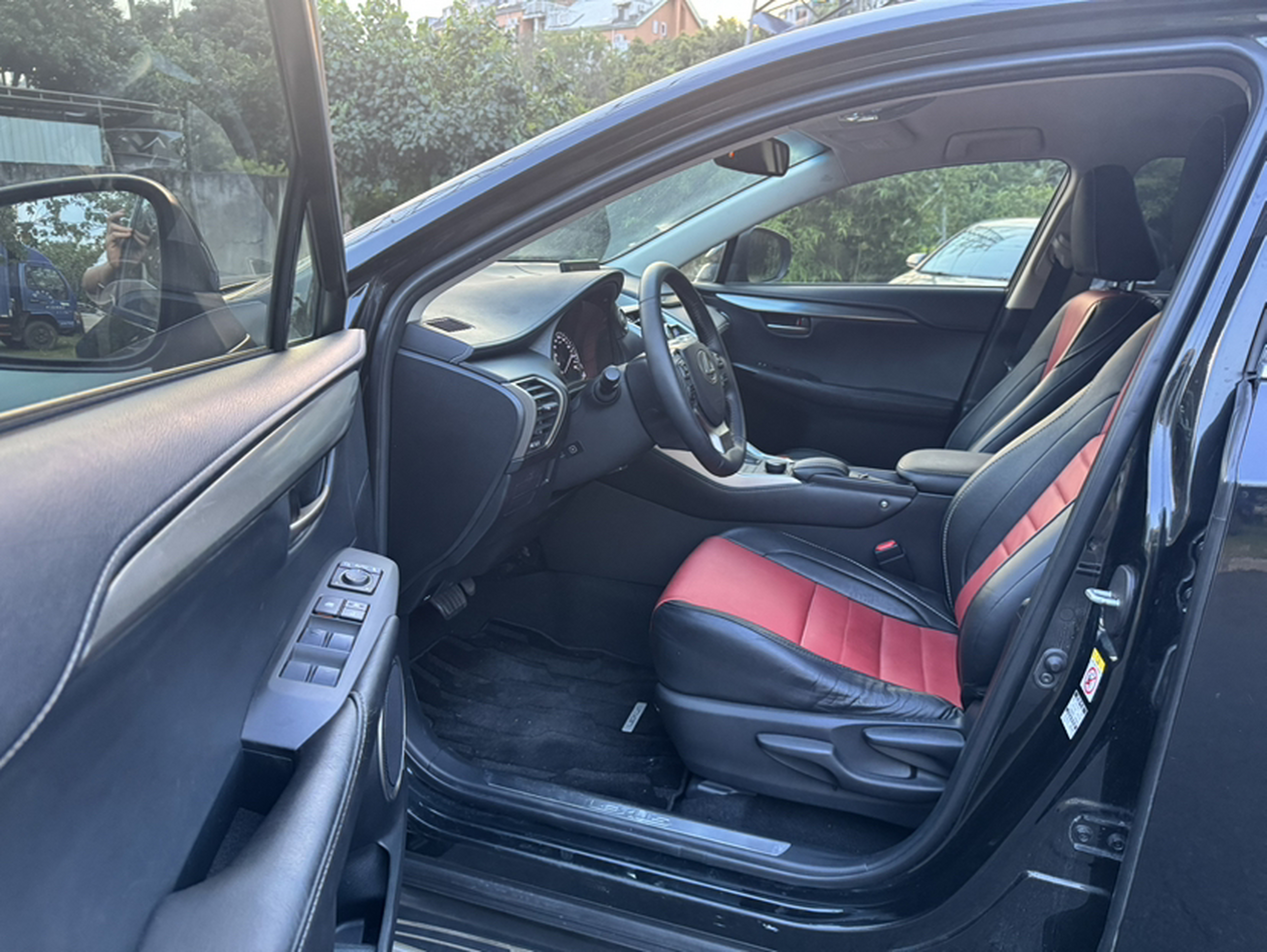 Avant de la voiture