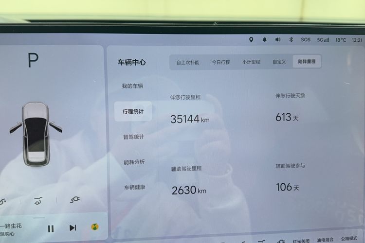 Used Li Auto L6 2024 Max Odometer Close Up