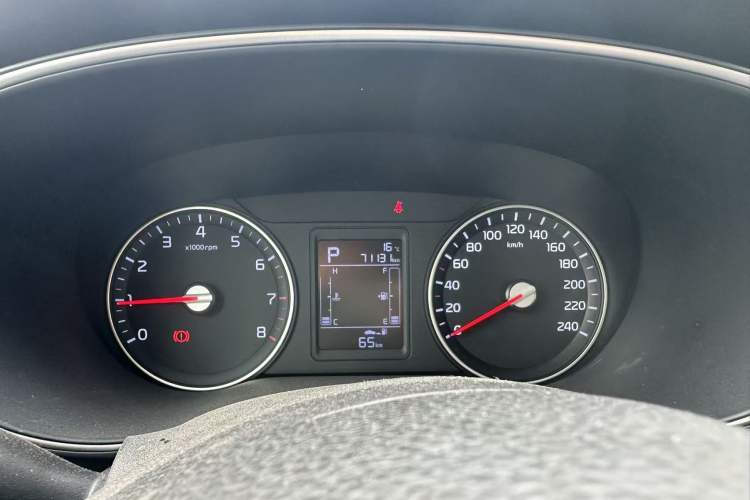 Used Kia KX3 2017 1.6L Automatic Aoya Version Odometer Close Up