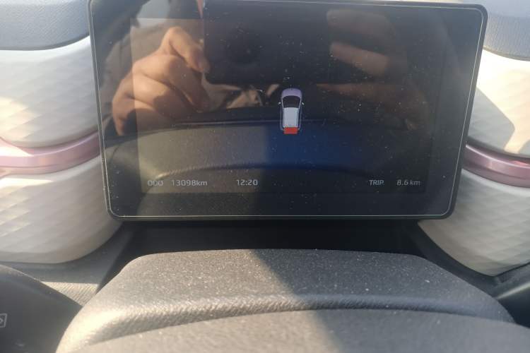 Used SOL E10X 2021 Jimei Edition 302km Fashionable Model Odometer Close Up