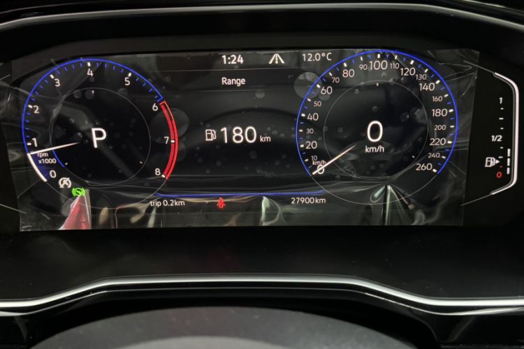 Used Volkswagen Sagitar 2021 280TSI DSG Luxury Smart Connectivity Edition Odometer Close Up