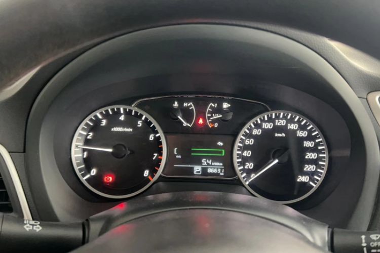 Used Nissan Sylphy 2019 Classic 1.6XE CVT Comfort Edition Odometer Close Up