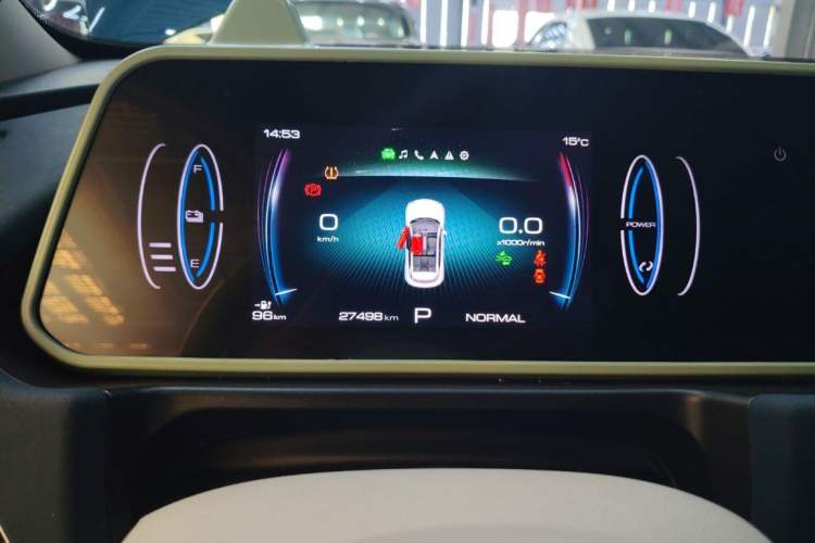 Used ORA Good Cat 2024 401 km Luxury Version 126 kW Odometer Close Up