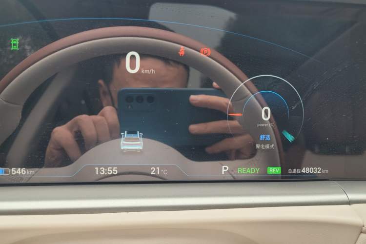 Used VOYAH FREE 2024 Ultra-Long Range Intelligent Driving Version Odometer Close Up