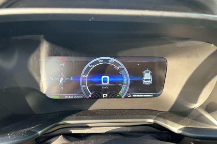 Used AION Trumpchi GE3 2018 530 Internet Premium Edition Odometer Close Up