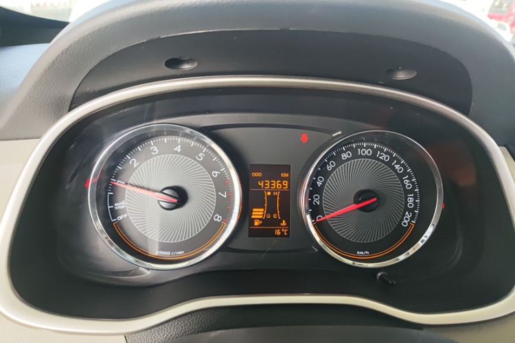 Used Chevrolet Sail 2018 Sail 3 1.5L Manual with Ideal Sunroof Edition Odometer Close Up