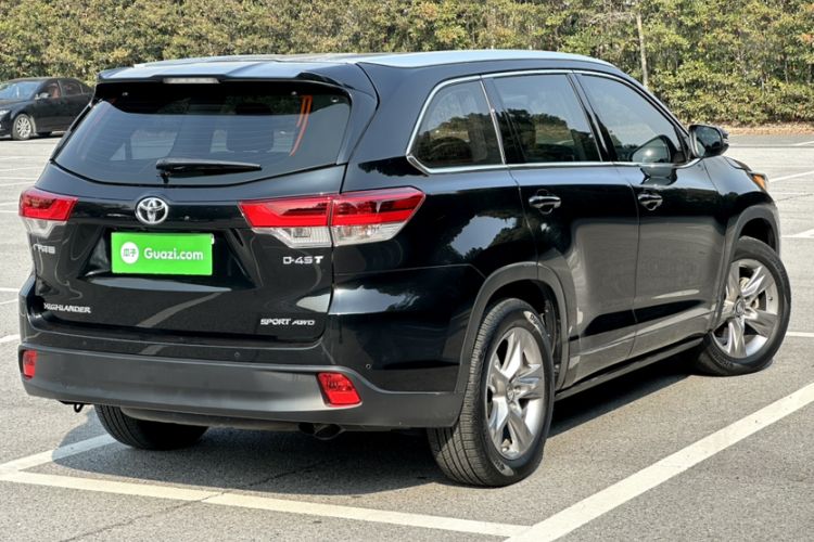 Used Toyota Highlander 2018 2.0T Four-Wheel Drive Prestige Version 7 Seats China VI Standard