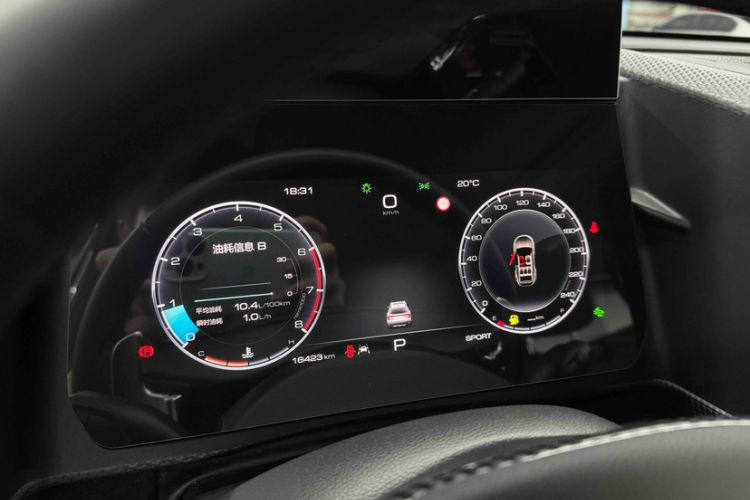 Used Haval DARGO 2024 1.5T DCT Border Collie Edition Odometer Close Up