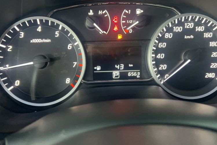 Used Nissan Sylphy 2024 Classic 1.6XE CVT Comfort Edition Odometer Close Up