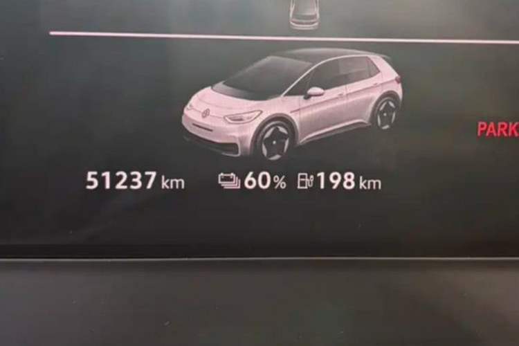 Used Volkswagen ID.3 2022 Active Pure Intelligent Enjoyment Edition Odometer Close Up