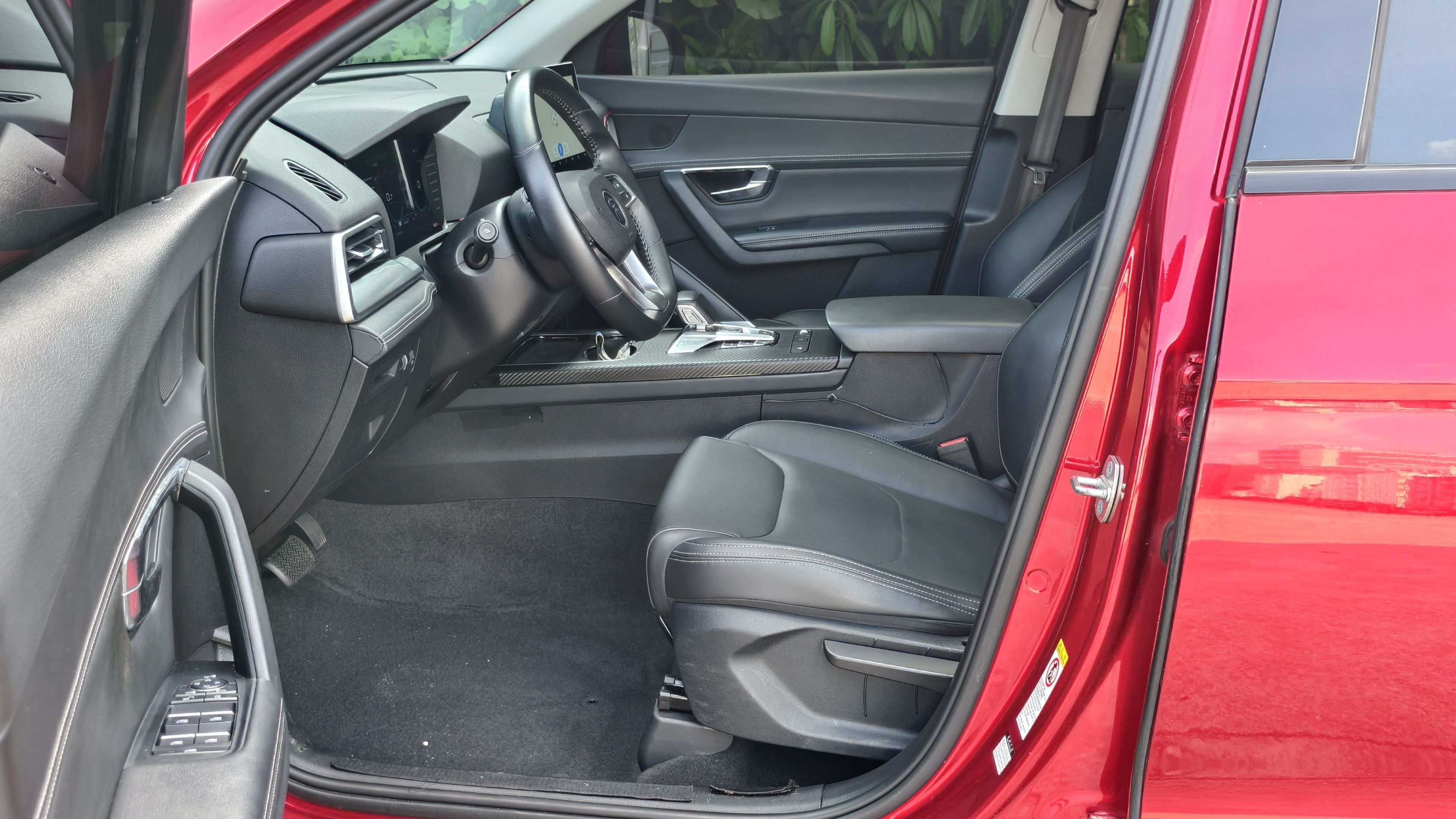 Avant de la voiture
