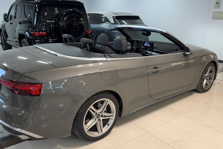 Used Audi A5 2023 Cabriolet 40 TFSI Fashion Dynamic Model Rear Right 45 Deg