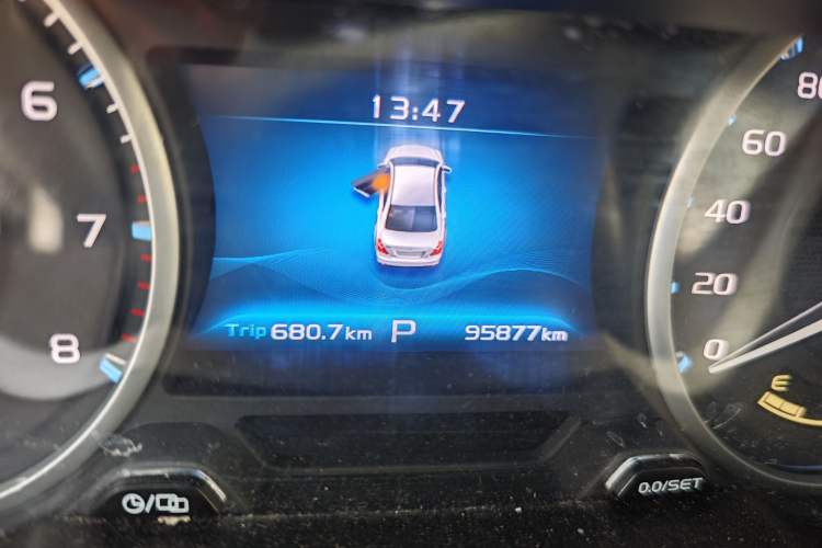 Used Geely Auto Emgrand 2017 Sedan Million Edition 1.5L CVT Upward Version
