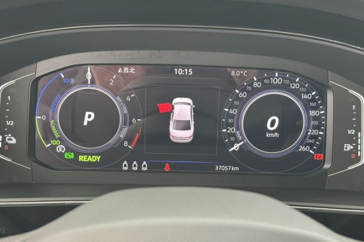 Used Volkswagen Passat New Energy 2023 430 PHEV Hybrid Luxury Edition Odometer Close Up