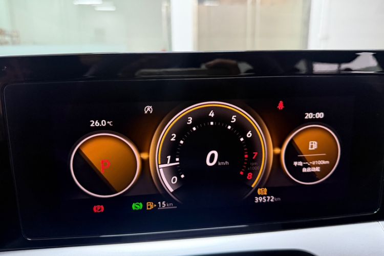 Used Volkswagen Lamando 2022 Lingdu L 280TSI DSG Spicy Edition Odometer Close Up